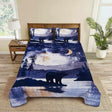 Watercolor Night Bear Quilt Set