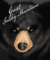 Black Bear Headshot Throw