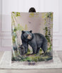 Family Portrait Bear Throw