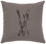 Cabin Classics Pillows - Ski's