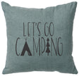 Cabin Classics Pillows - Let's Go Camping