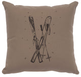 Cabin Classics Pillows - Ski's