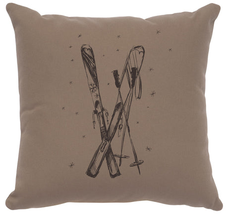 Cabin Classics Pillows - Ski's