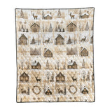 Rustic Winter Throw
