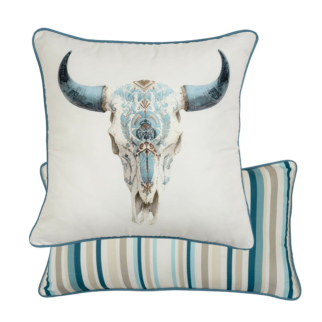 Cacti Blues Pillow Set