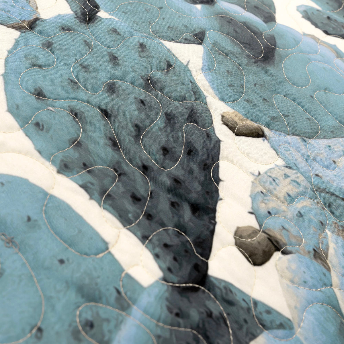 Cacti Blues Throw