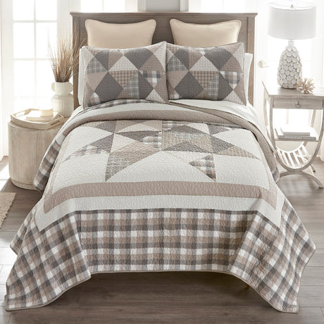 Misty Star Quilt Set