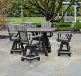 Premier Patio Five Piece Square Counter Height Dining Set