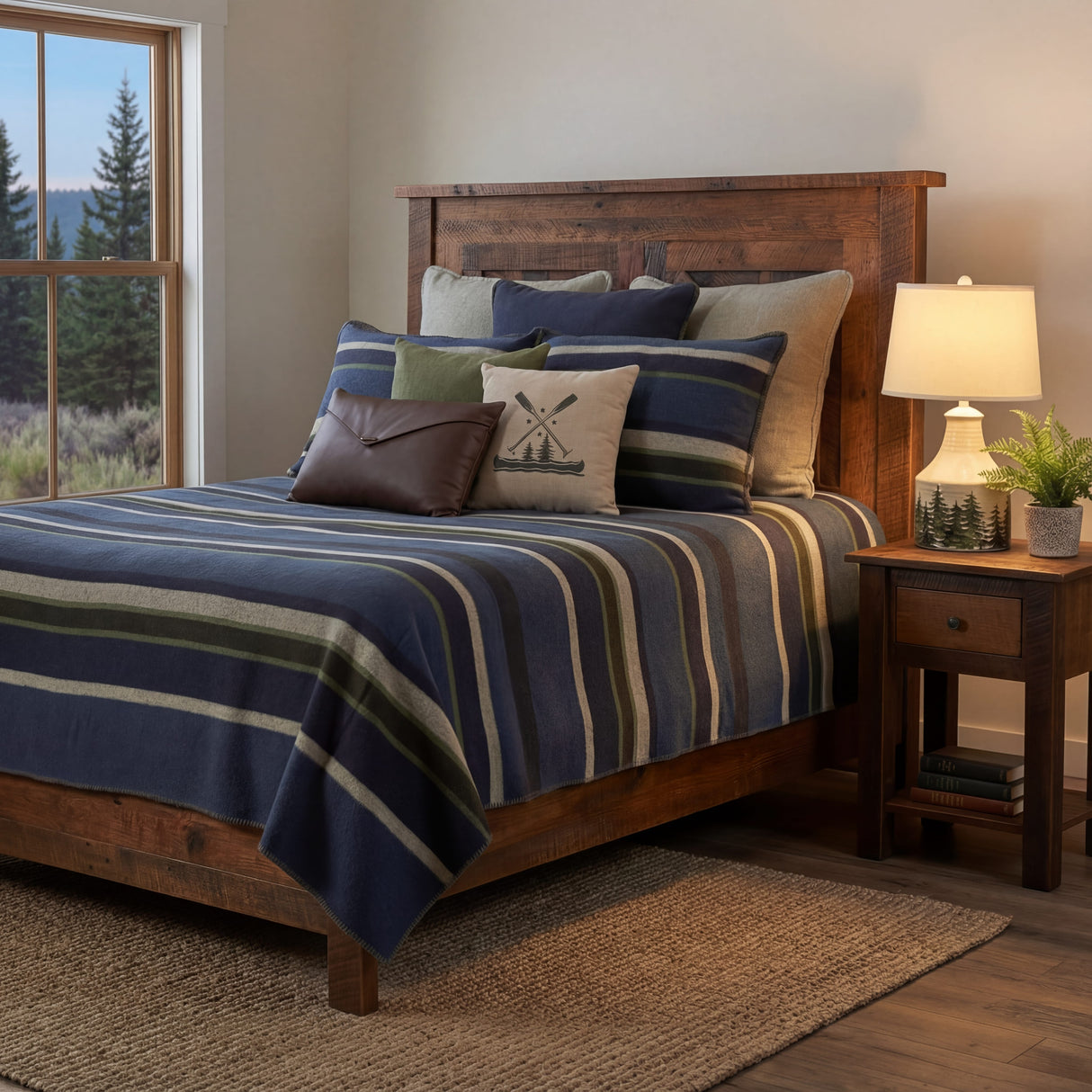 Blue Mesa Bedspread