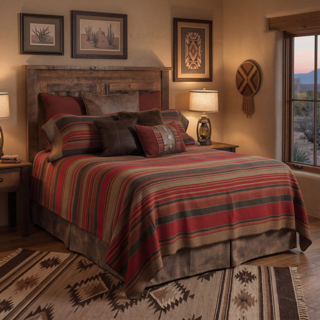 Redstone Garnet Bedspread