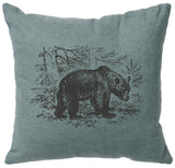 Cabin Classics Pillows - Bear Scene