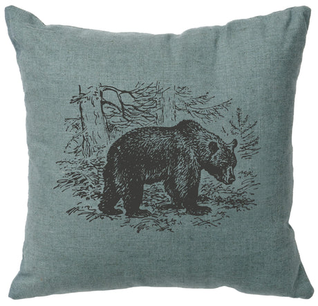 Cabin Classics Pillows - Bear Scene