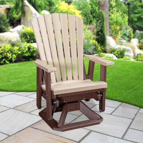 Premier Patio Fan Back Swivel Glider