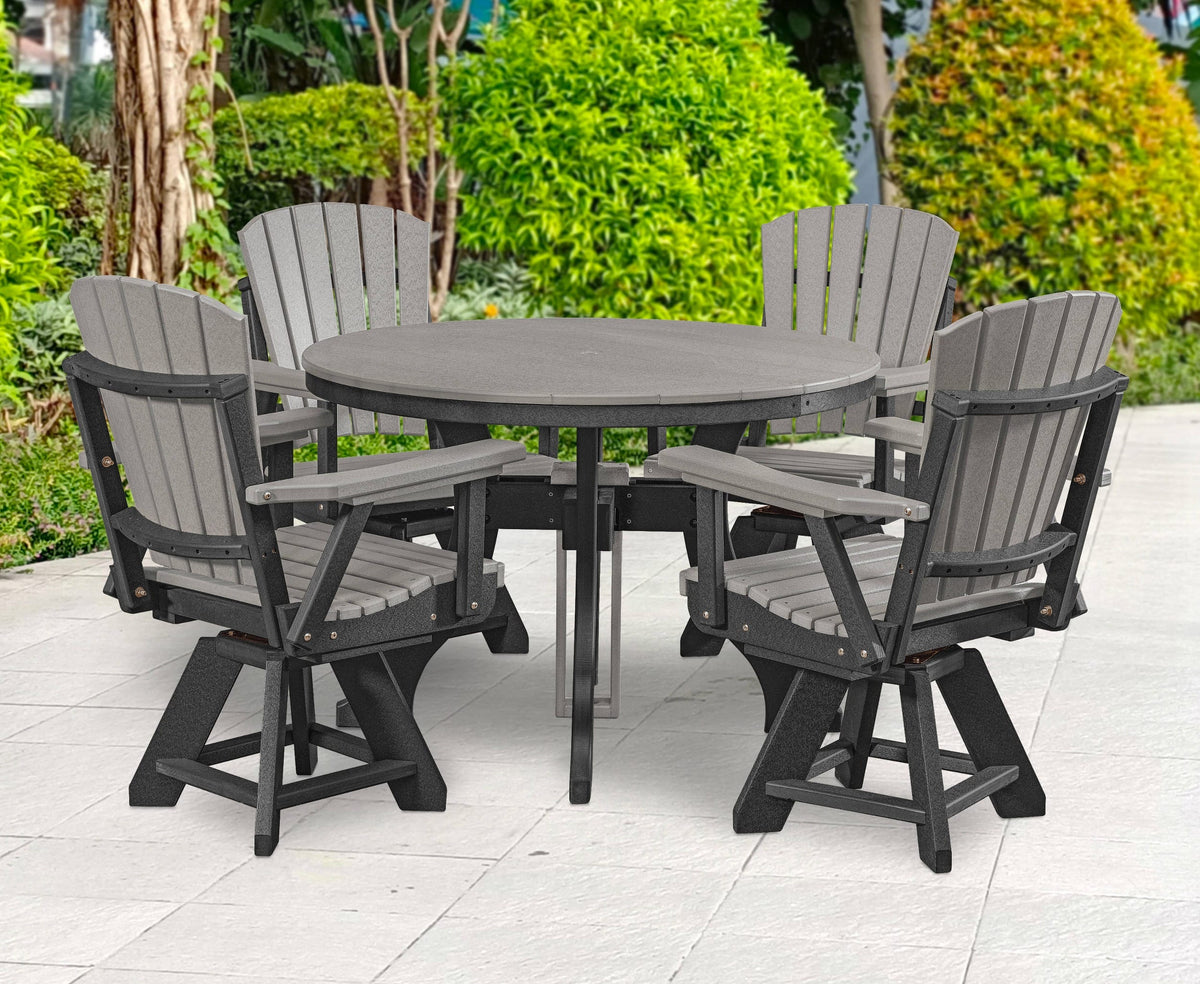 Premier Patio Five Piece Round Dining Height Dining Set