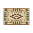 Deer Pine Non-Slip Rug
