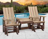 Premier Patio Double Glider with Center Table