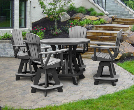 Premier Patio Five Piece Round Counter Height Dining Set