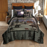Wildlife Gathering Quilt Set