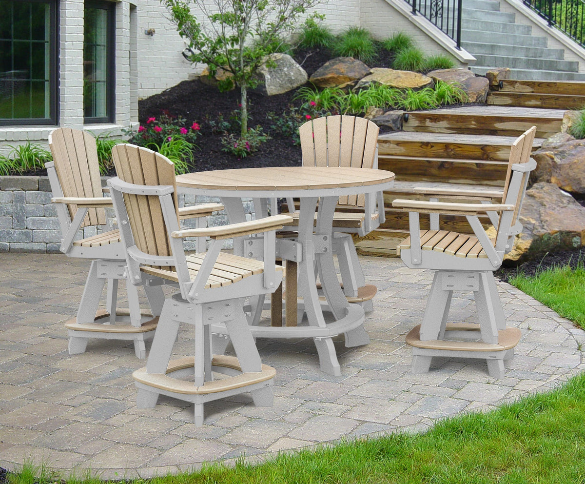 Premier Patio Five Piece Round Counter Height Dining Set