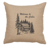 Cabin Classics Pillows - Welcome To The Cabin