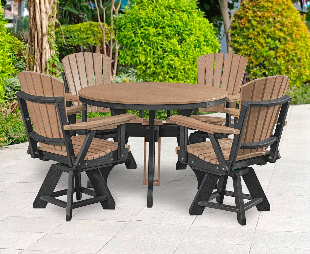 Premier Patio Five Piece Round Dining Height Dining Set