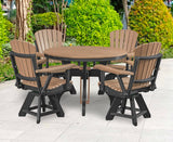 Premier Patio Five Piece Round Dining Height Dining Set