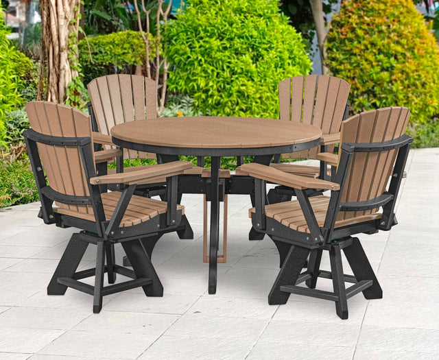 Premier Patio Five Piece Round Dining Height Dining Set