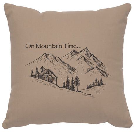 Cabin Classics Pillows - On Mountain Time