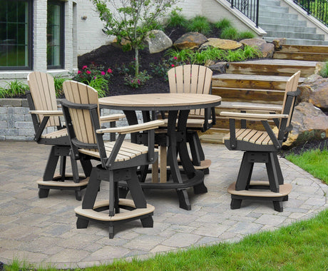 Premier Patio Five Piece Round Counter Height Dining Set