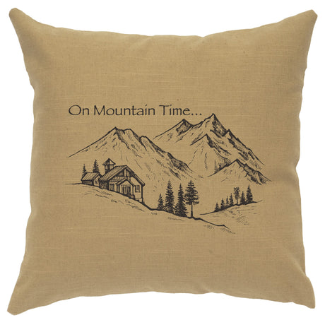 Cabin Classics Pillows - On Mountain Time