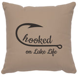 Cabin Classics Pillows - Hooked On Lake Life