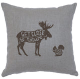 Cabin Classics Pillows - Get Close To Nature