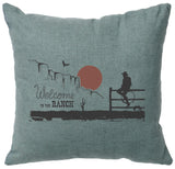 Cabin Classics Pillows - Welcome To The Ranch