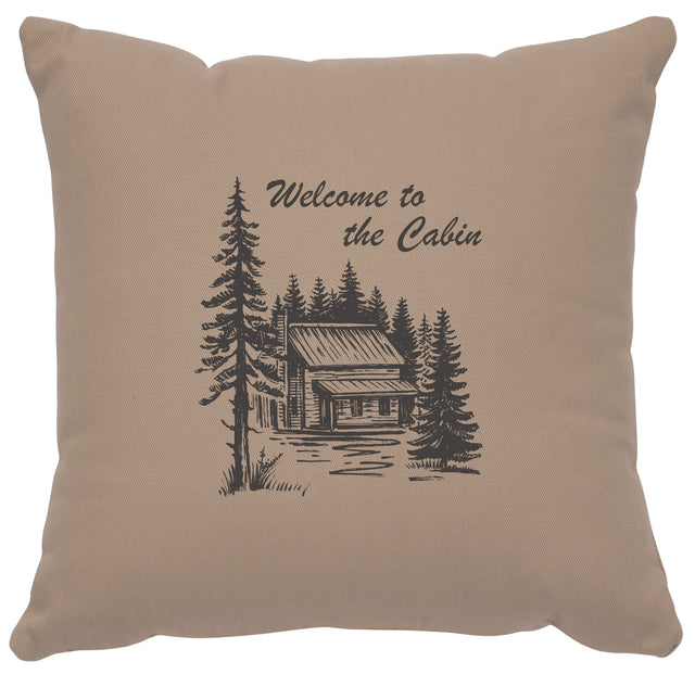 Cabin Classics Pillows - Welcome To The Cabin