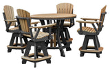 Premier Patio Five Piece Round Counter Height Dining Set