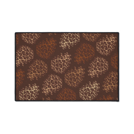 Retro Pinecone Non-Slip Rug