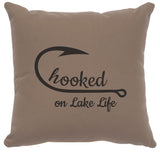 Cabin Classics Pillows - Hooked On Lake Life