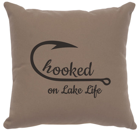 Cabin Classics Pillows - Hooked On Lake Life