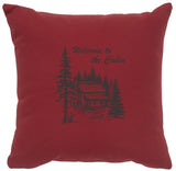 Cabin Classics Pillows - Welcome To The Cabin