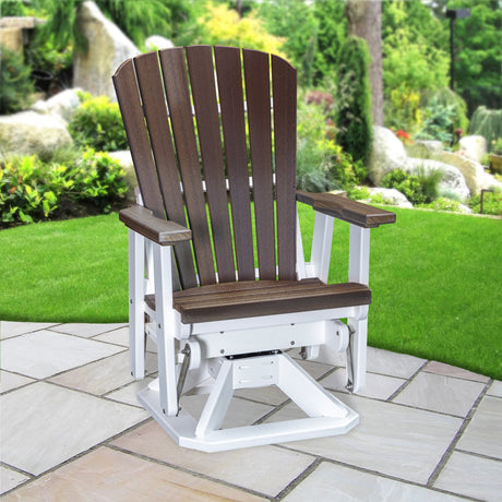 Premier Patio Fan Back Swivel Glider