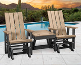 Premier Patio Double Glider with Center Table