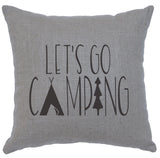 Cabin Classics Pillows - Let's Go Camping
