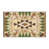 Deer Pine Non-Slip Rug