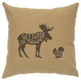 Cabin Classics Pillows - Get Close To Nature