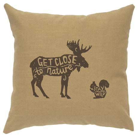 Cabin Classics Pillows - Get Close To Nature