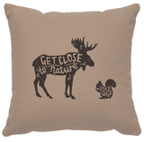 Cabin Classics Pillows - Get Close To Nature