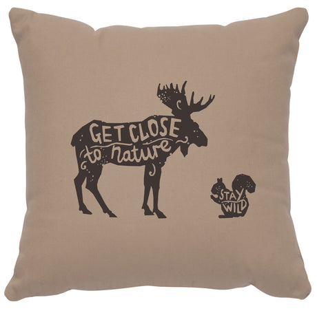 Cabin Classics Pillows - Get Close To Nature