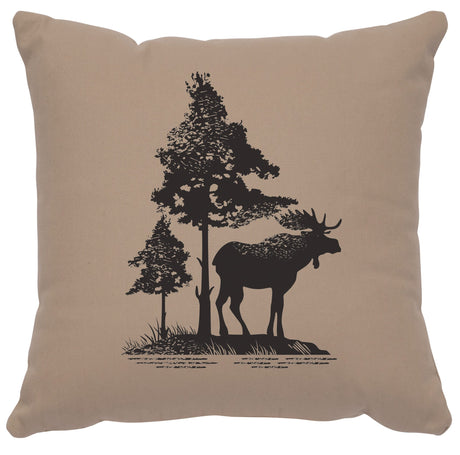 Cabin Classics Pillows - Moose Tree