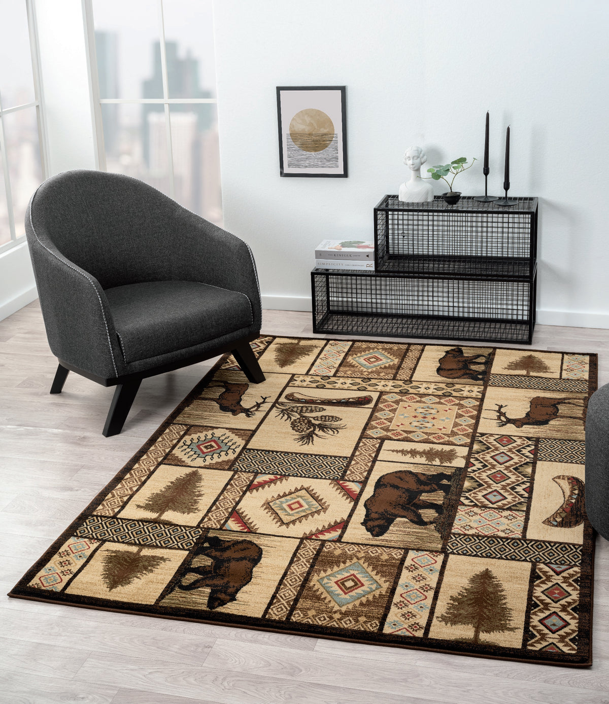 Woodland Mountain Area Rug