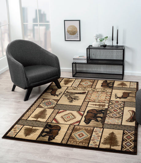 Woodland Mountain Area Rug
